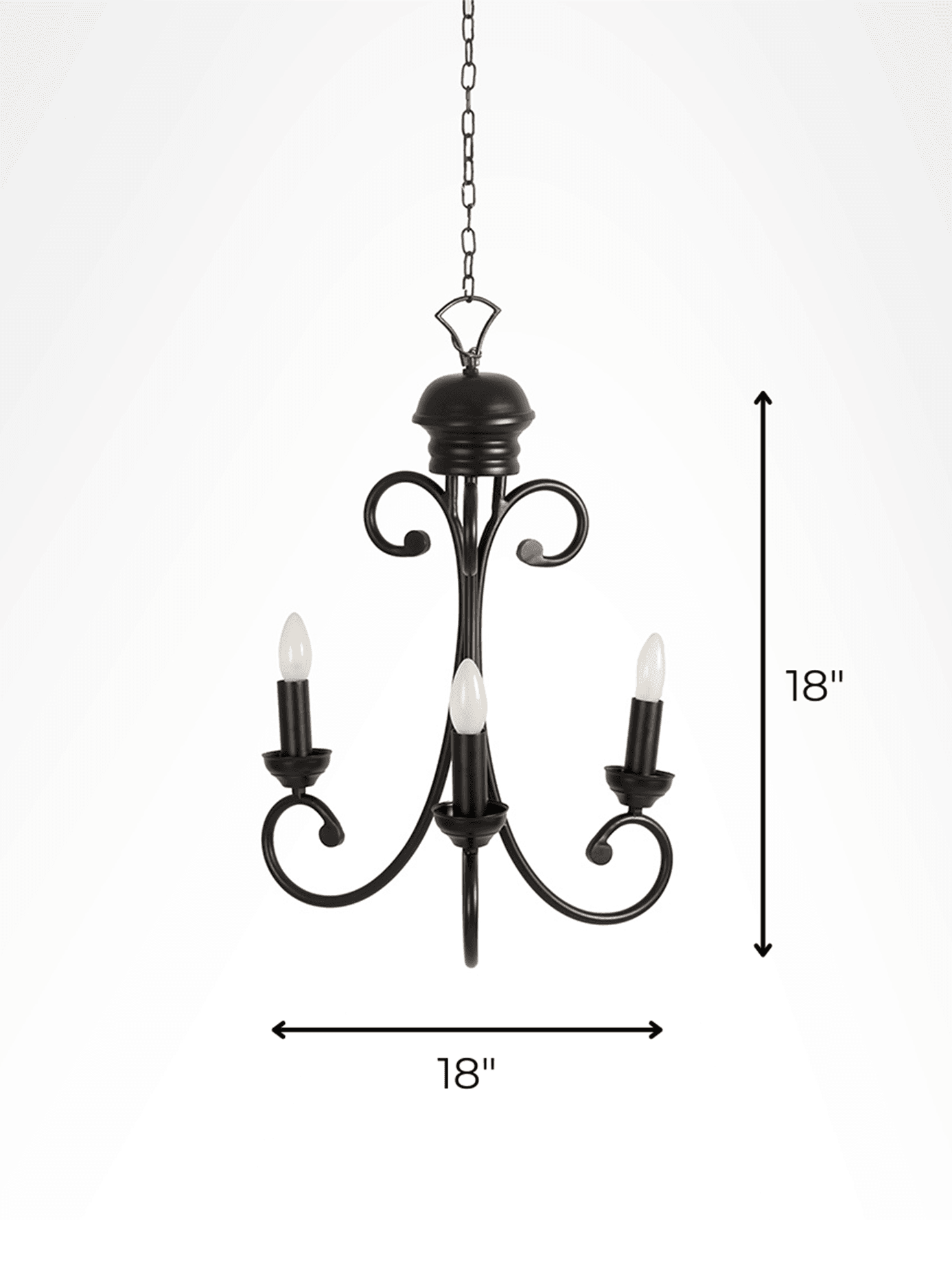 Black Iron Hanging Light - Fancy and Decorative lights - Brand name jagmag lights