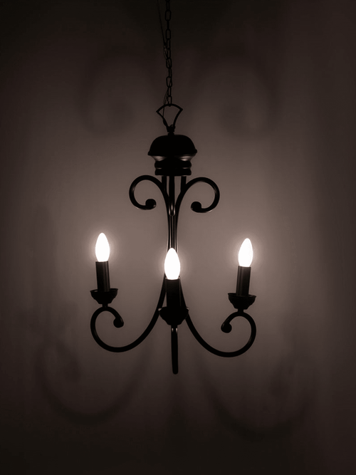 Black Iron Hanging Light - Fancy and Decorative lights - Brand name jagmag lights