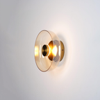 Brass Circular LED Wall Light – Living Room Lighting | Jagmag Lights
