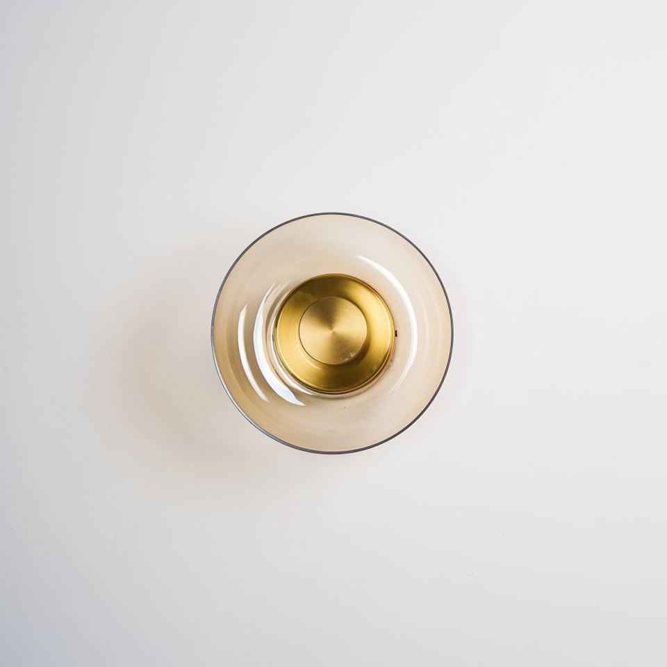 Brass Circular LED Wall Light – Living Room Lighting | Jagmag Lights