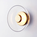 Brass Circular LED Wall Light – Living Room Lighting | Jagmag Lights