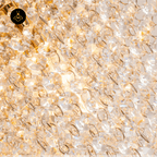 Jagmag Lights Westminster Crystal Chandelier II, 2 Feet Height, Crystal & Stainless Steel, for Dining Room or Kitchen - Fancy and Decorative lights - Brand name jagmag lights