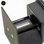 Stainless Steel LED Wall Light – Black Matte Cubic | Waterproof Lighting for Indoor/Outdoor Walls | Jagmag Lights