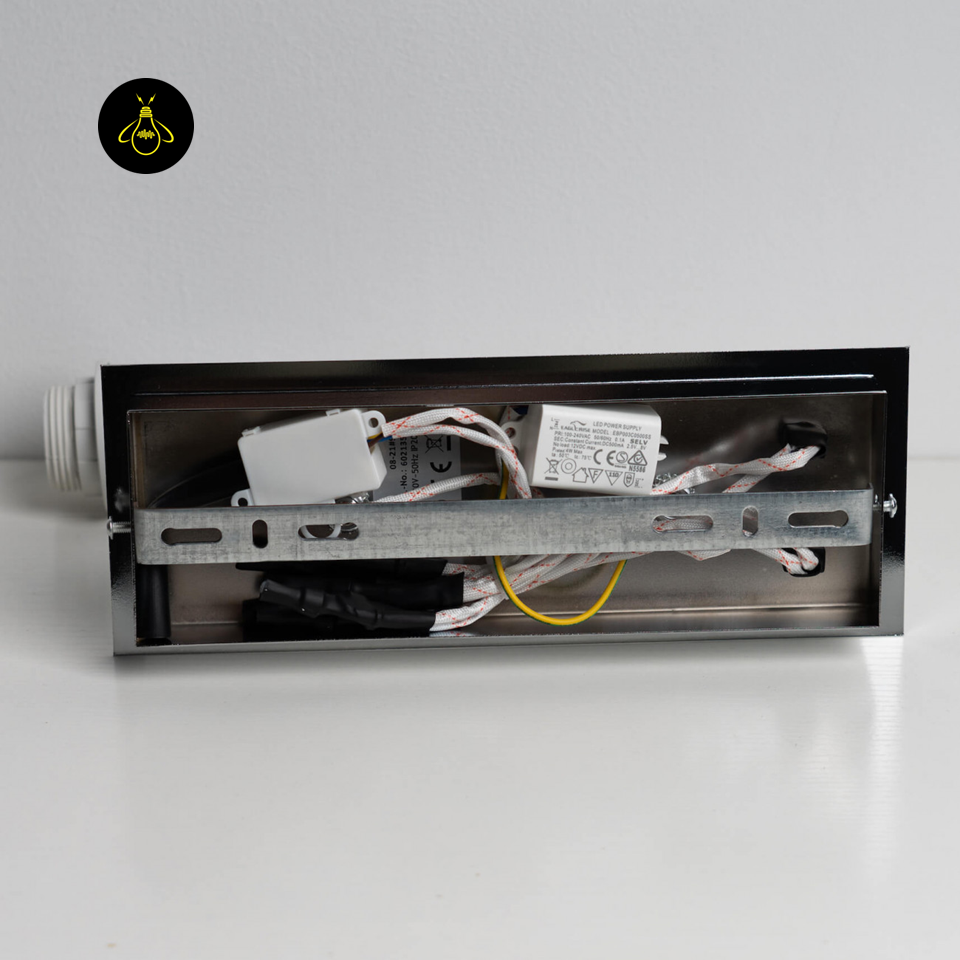 Chrome Reading Wall Light – Bedside Sconce with LED & Fabric Shade | Jagmag Lights