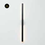 Ultra-Minimalist LED Wall Lamp – Black Slim Bar IP65 | LED Wall Light for Bathrooms & Corridors | Jagmag Lights