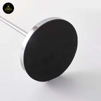 Amber Glass Floor Lamp – Chrome Frame | Amber Glass Floor Lamp for Living Room | Jagmag Lights