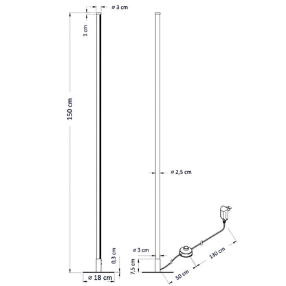 Stainless Steel Golden Floor Lamp – Large Triple Amber Glass | Golden Floor Lamp for Living Rooms | Jagmag Lights