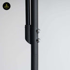 Polyethylene LED Floor Lamp – Black Double Light Design | Floor Lamp for Living Room, Outdoor, Restaurant | Jagmag Lights