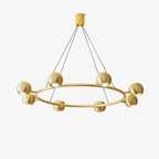 Callisto LED Chandelier – Modern Sculptural Elegance for Living Room