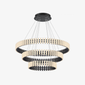 Carousel-Inspired Chandelier Lights | Integrated LED Rings | Jagmag Lights