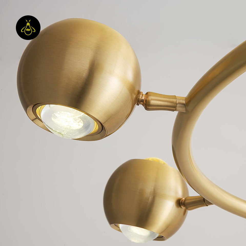 Callisto LED Chandelier – Modern Sculptural Elegance for Living Room