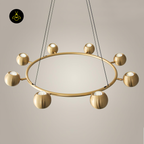 Callisto LED Chandelier – Modern Sculptural Elegance for Living Room