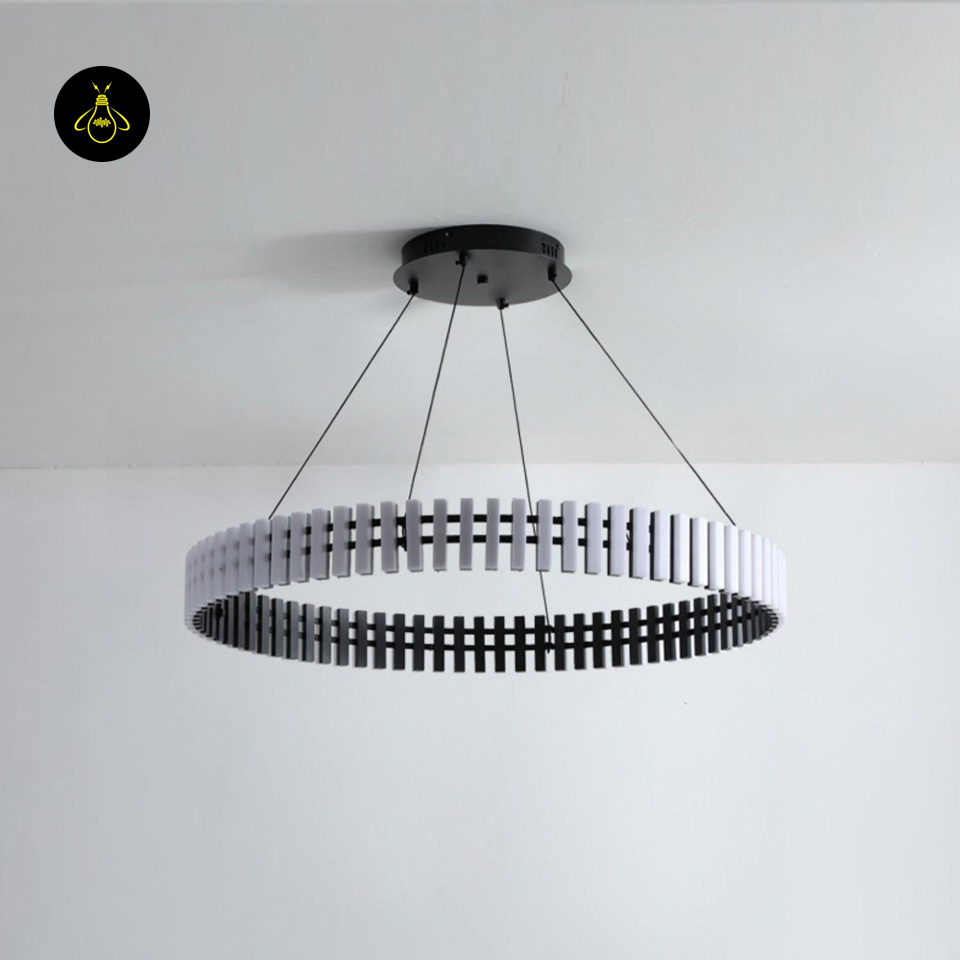 Carousel-Inspired Chandelier Lights | Integrated LED Rings | Jagmag Lights