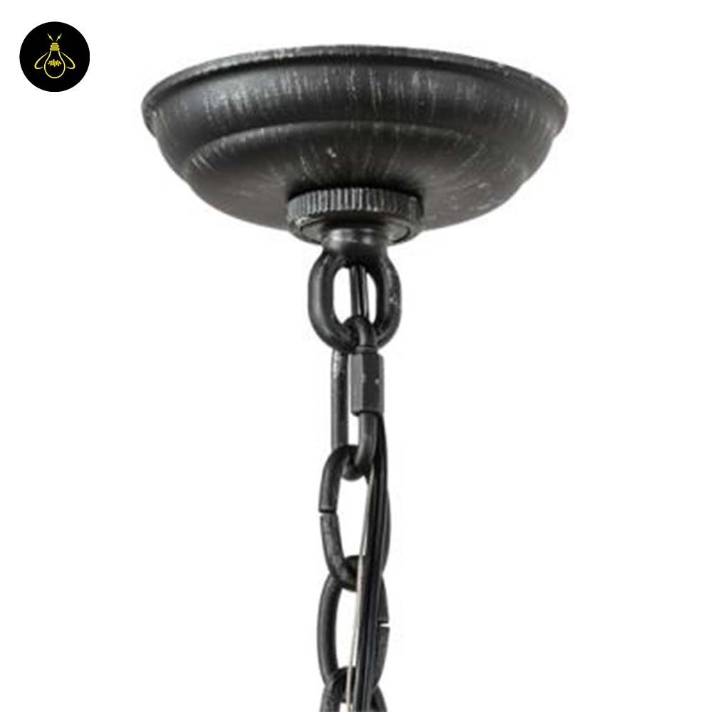 Stainless Steel Pendant – Antique Iron Gate | Pendant Light for Living & Dining | Jagmag Lights