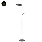 Polyethylene LED Floor Lamp – Black Double Light Design | Floor Lamp for Living Room, Outdoor, Restaurant | Jagmag Lights