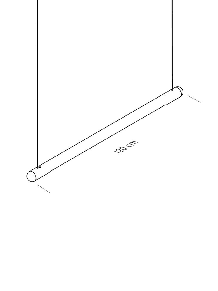 Jagmag PURE FLYBAR LED Chandelier - Adjustable Stainless Steel Pendant, 1200mm, for Modern Interiors - Fancy and Decorative lights - Brand name jagmag lights