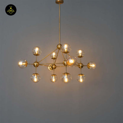 Brass Pendant Light – Vintage Golden Finish | Vintage golden pendant light for Living Room & Dining | Jagmag Lights