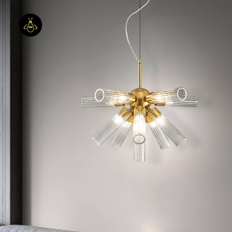 Modern Glass Chandelier for Living Room | Jagmag Lights