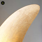 Gold Leaf Metal & Glass Wall Light – Oval Design | LED Wall Lighting for Living Room, Bedroom, Hallway | Jagmag Lights