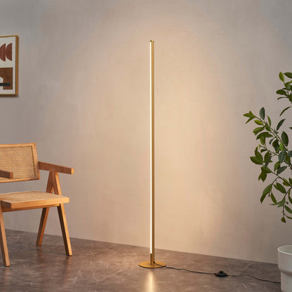 Stainless Steel Golden Floor Lamp – Large Triple Amber Glass | Golden Floor Lamp for Living Rooms | Jagmag Lights