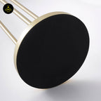 Stainless Steel Floor Lamp – Triple Amber Glass Design | Floor Lamp for Living Room, Bedroom | Jagmag Lights