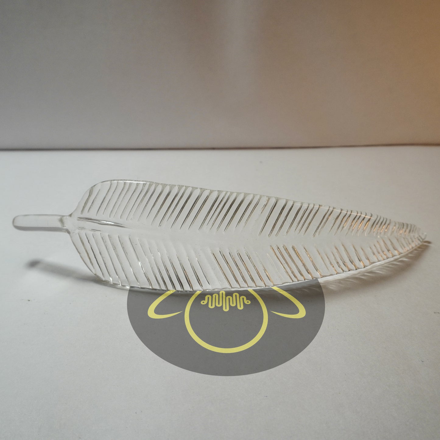 Borosilicate Glass Ashok Tree Leaf – Clear 220mm | Lighting Component for Chandeliers | 100 Pieces per Box