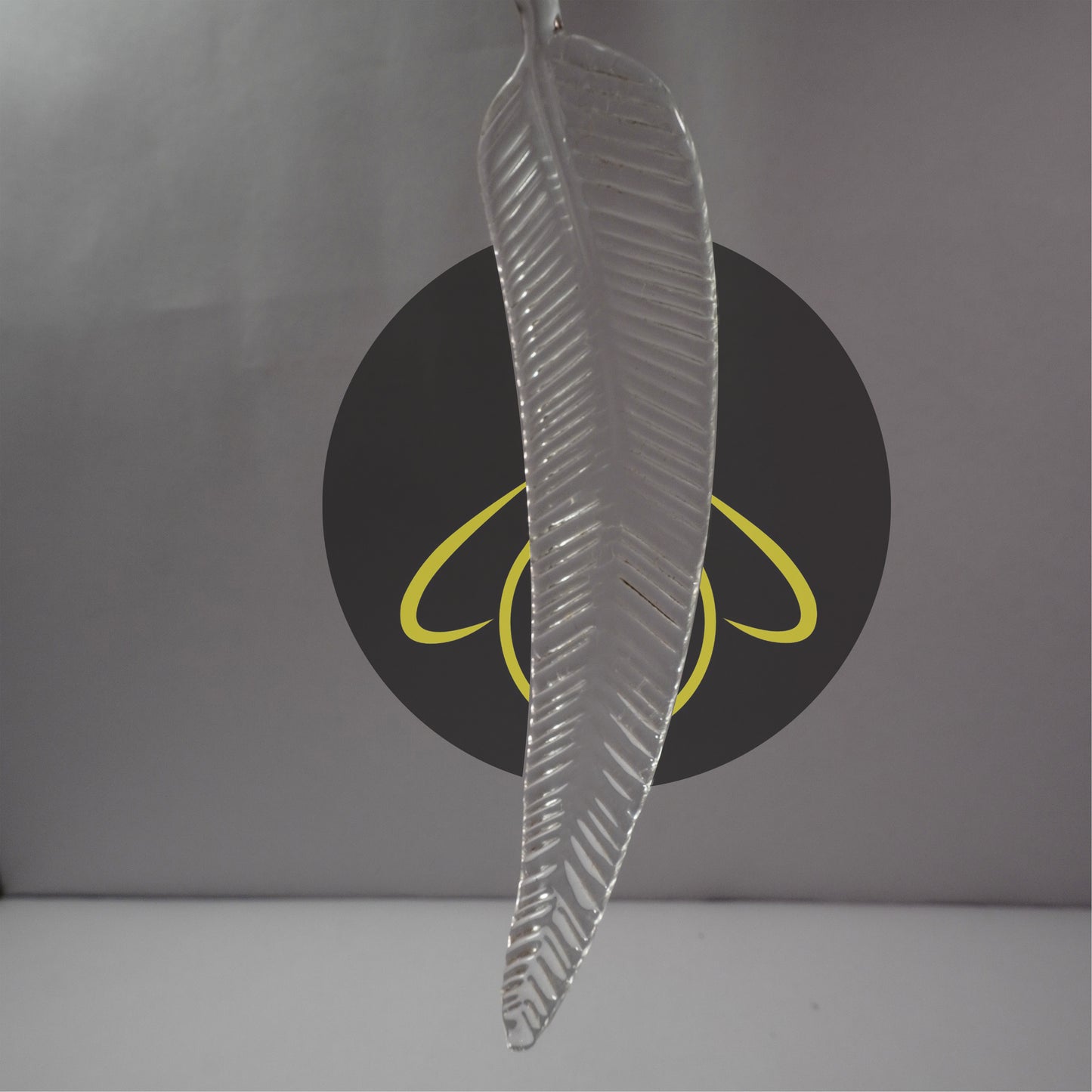 Borosilicate Glass Ashok Tree Leaf – Clear 220mm | Lighting Component for Chandeliers | 100 Pieces per Box