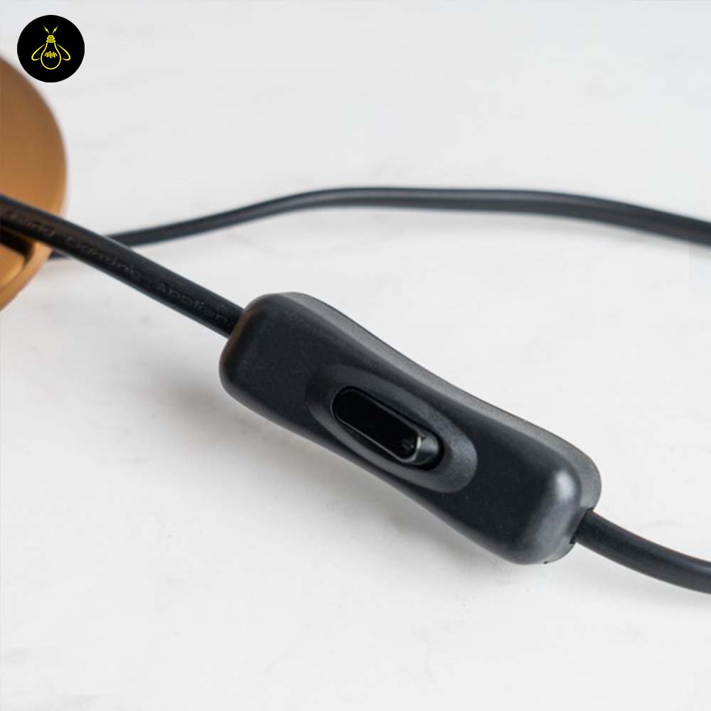 Vintage Glass Table Lamp – Transparent Sphere | Table Lamp for Living Room | Jagmag Lights