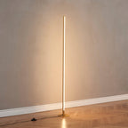 Stainless Steel Golden Floor Lamp – Large Triple Amber Glass | Golden Floor Lamp for Living Rooms | Jagmag Lights