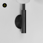 Jagmag Lights Modern Glass Wall Sconce - Indoor Lighting Fixture - 15.75"H