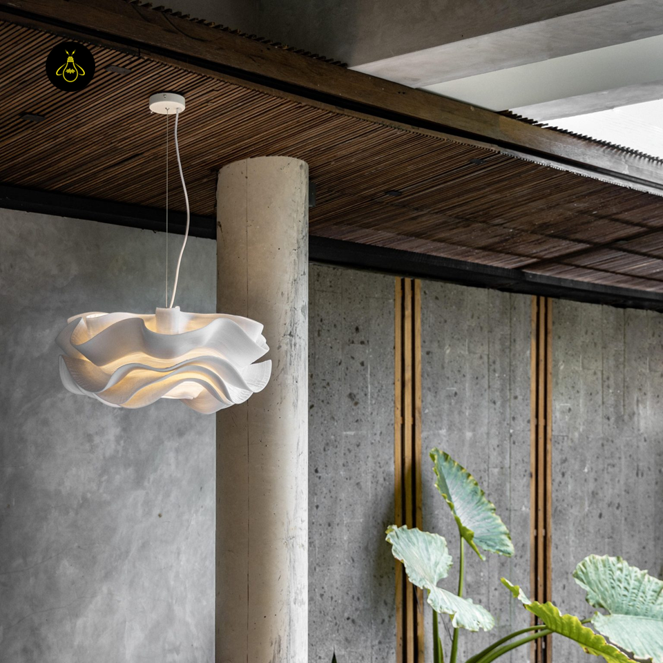 Kelopak Ceiling Lamp – Modern Petal-Inspired Design | Decorative Ceiling Light for Living Rooms & Hotels
