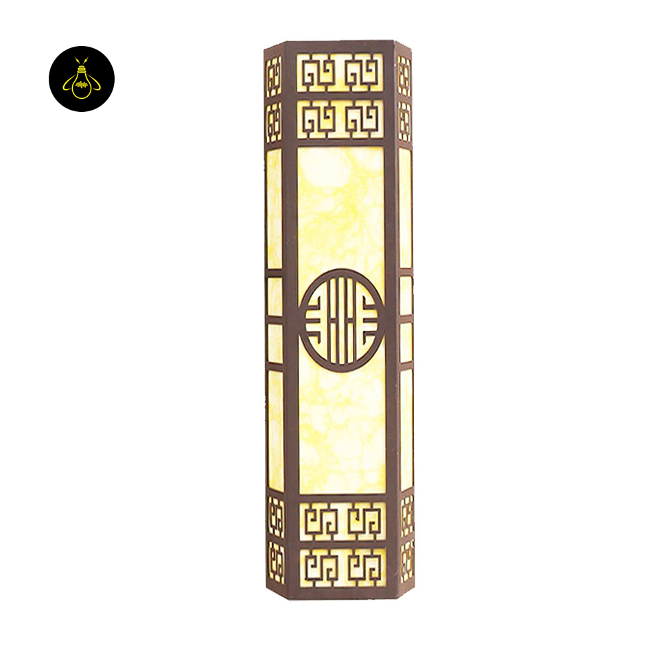 Stripe Outdoor LED Wall Light – Black & Light Yellow | IP65 Rated | Jagmag Lights