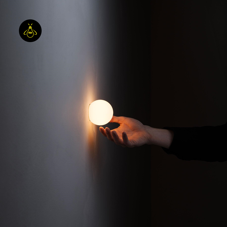 Jagmag Lights White Marble Wall Light – Matte White Alabaster & Steel Sconce – 5.5" Modern Design