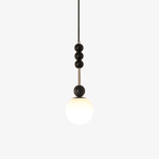 Jagmag Lights Glass Hanging Light | Bola Pendant Lamp | Modern Minimalist Design | E26/E27 | Made in India - Fancy and Decorative lights - Brand name jagmag lights