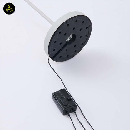 Sleek White LED Floor Lamp – Adjustable Dimmable Head | Modern Lighting for Living Room & Office | Jagmag Lights