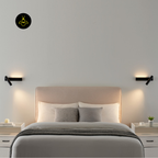 LED Bedside Reading Wall Light – Swing Arm | Bedside Wall Light for Bedrooms | Jagmag Lights
