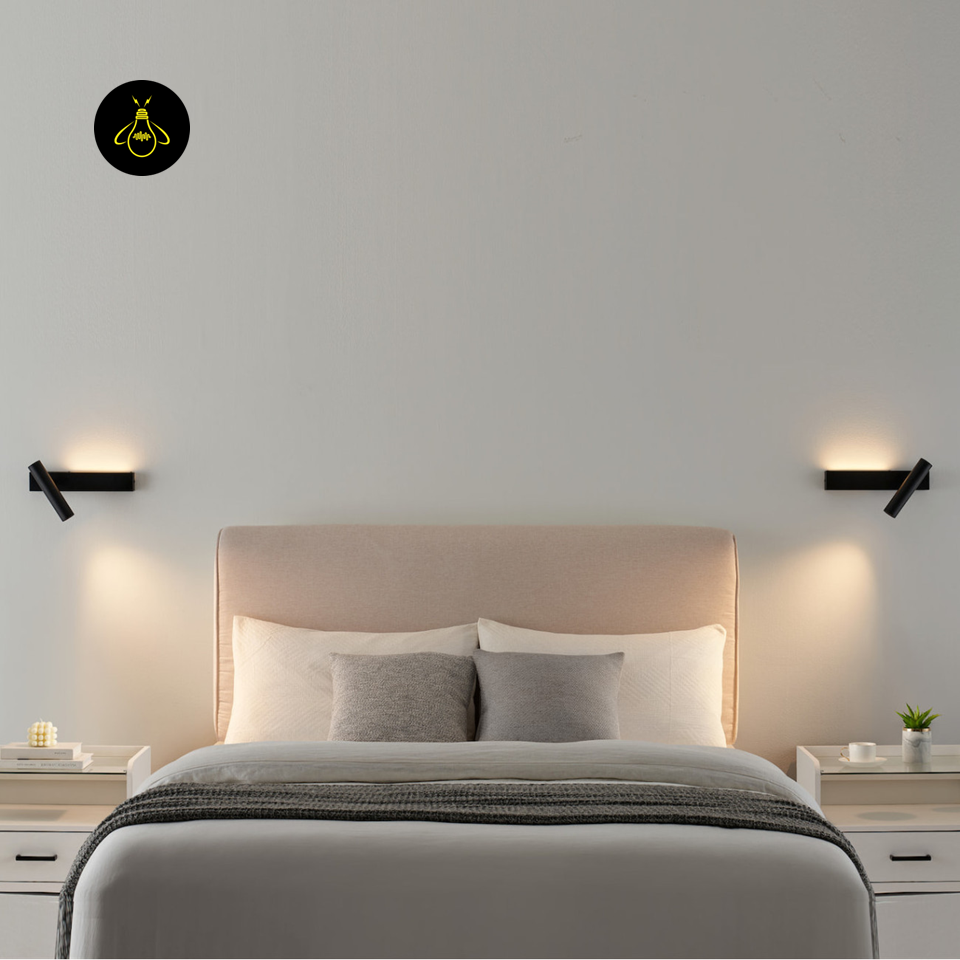 LED Bedside Reading Wall Light – Swing Arm | Bedside Wall Light for Bedrooms | Jagmag Lights