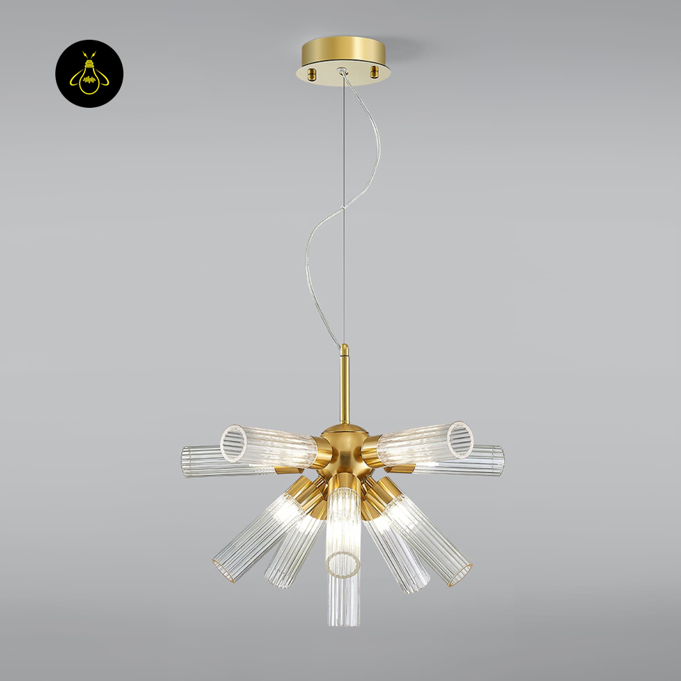 Modern Glass Chandelier for Living Room | Jagmag Lights