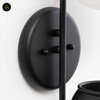 Stainless Steel Wall Light – Matte Black Plant Pot Design | Waterproof Wall Lamp for Living Room, Balcony | Jagmag Lights