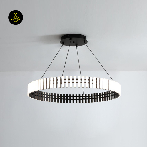 Carousel-Inspired Chandelier Lights | Integrated LED Rings | Jagmag Lights