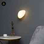 White Opaline Glass Wall Light – Matte Finish | Premium Lighting for Living Room, Hallways, Bedrooms | Jagmag Lights