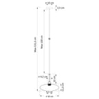 Brass + Opaline Glass Pendant Light – Modern Round Design | Pendant Lighting for Living Room, Bedroom | Jagmag Lights