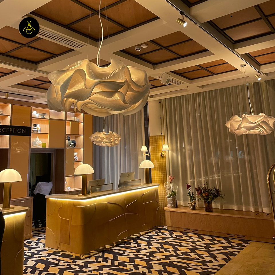 Kelopak Ceiling Lamp – Modern Petal-Inspired Design | Decorative Ceiling Light for Living Rooms & Hotels