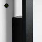 Ultra-Minimalist LED Wall Lamp – Black Slim Bar IP65 | LED Wall Light for Bathrooms & Corridors | Jagmag Lights