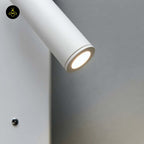 Stainless Steel LED Wall Light – Matte White USB Reading | White LED Wall Light for Bedrooms | Jagmag Lights