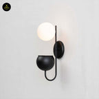 Stainless Steel Wall Light – Matte Black Plant Pot Design | Waterproof Wall Lamp for Living Room, Balcony | Jagmag Lights
