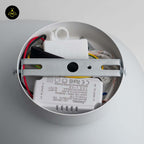 White Opaline Glass Wall Light – Matte Finish | Premium Lighting for Living Room, Hallways, Bedrooms | Jagmag Lights