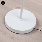 Sleek White LED Floor Lamp – Adjustable Dimmable Head | Modern Lighting for Living Room & Office | Jagmag Lights