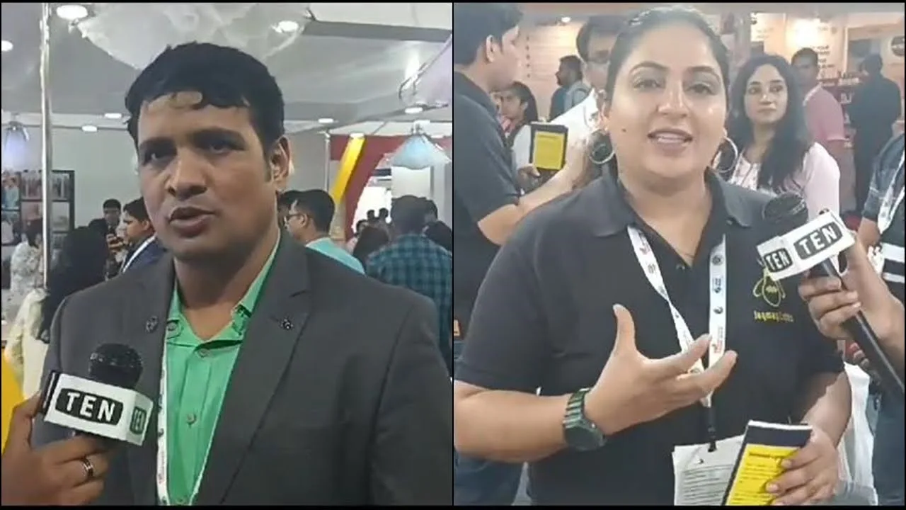 Video: Jagmag Lights at UPITS 2023 with AKTU Innovation Hub, India Expo Mart (Hindi)