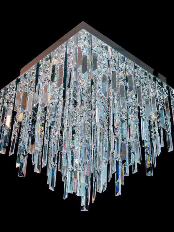 Serenity Square Crystal Chandelier